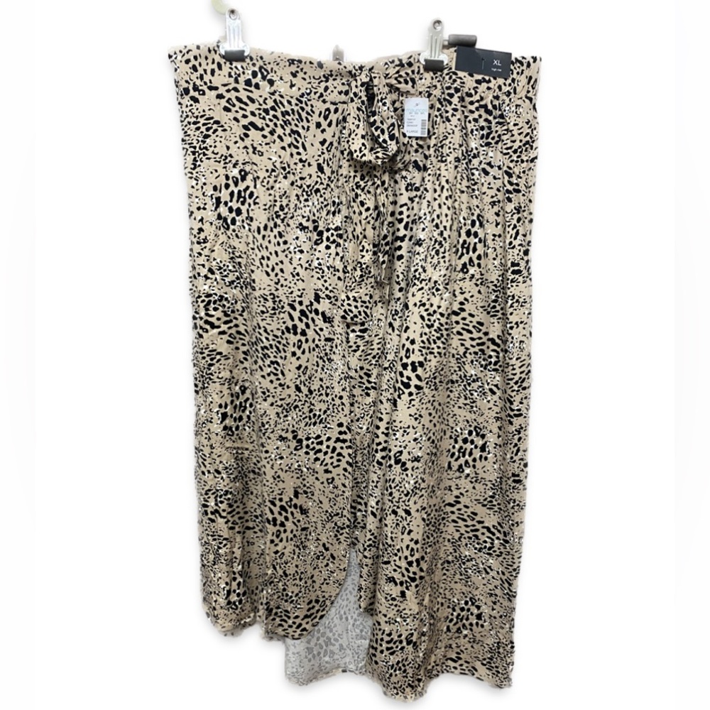 Maurices Leopard Print Skirt - XL